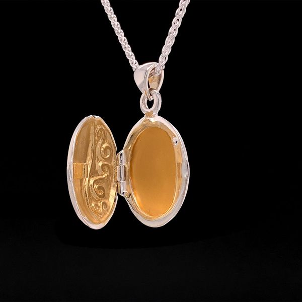 Keith Jack Celtic Spiral Locket Image 4 Geralds Jewelry Oak Harbor, WA