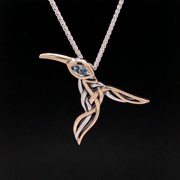 Keith Jack Celtic Hummingbird Pendant Geralds Jewelry Oak Harbor, WA