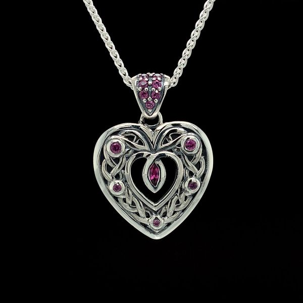 Keith Jack Celtic Sterling Silver Eternity Knot 'Tay' Ring Geralds Jewelry Oak Harbor, WA