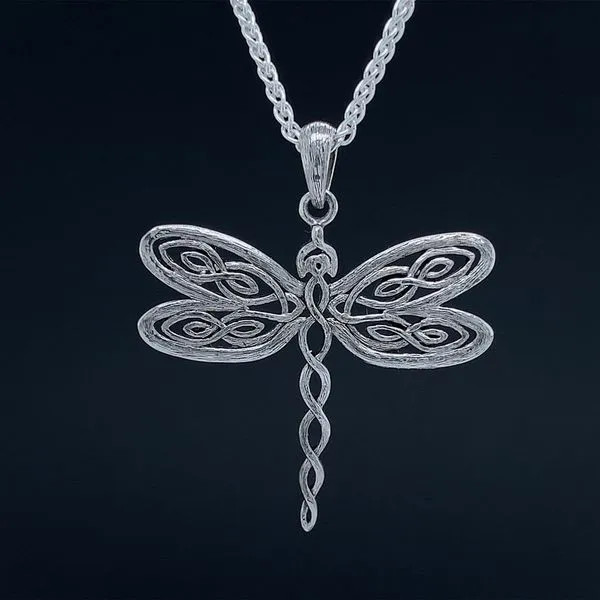 Keith Jack Celtic Dragonfly Pendant Geralds Jewelry Oak Harbor, WA