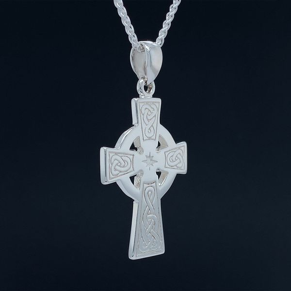 Keith Jack Celtic Cross Pendant Image 2 Geralds Jewelry Oak Harbor, WA