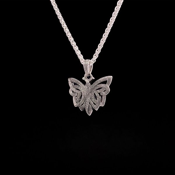 Keith Jack Celtic Butterfly Pendant Image 3 Geralds Jewelry Oak Harbor, WA
