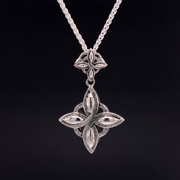 Keith Jack Celtic Double Star Celestial Pendant Geralds Jewelry Oak Harbor, WA