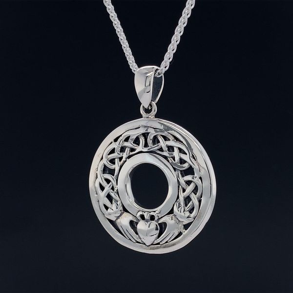 Keith Jack Celtic Claddagh Pendant Geralds Jewelry Oak Harbor, WA