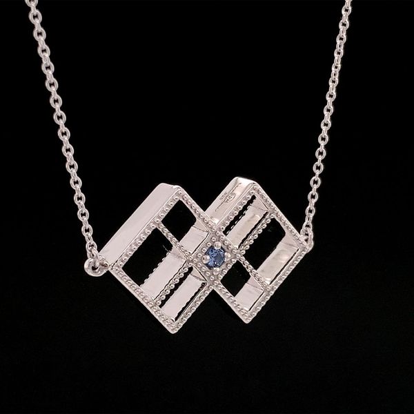 Reversible Geometric Stationary Necklace Image 2 Geralds Jewelry Oak Harbor, WA