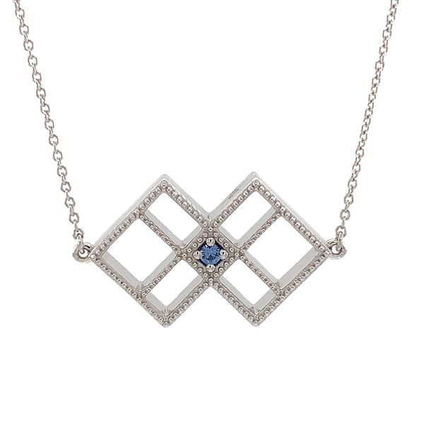 Reversible Geometric Stationary Necklace Image 4 Geralds Jewelry Oak Harbor, WA