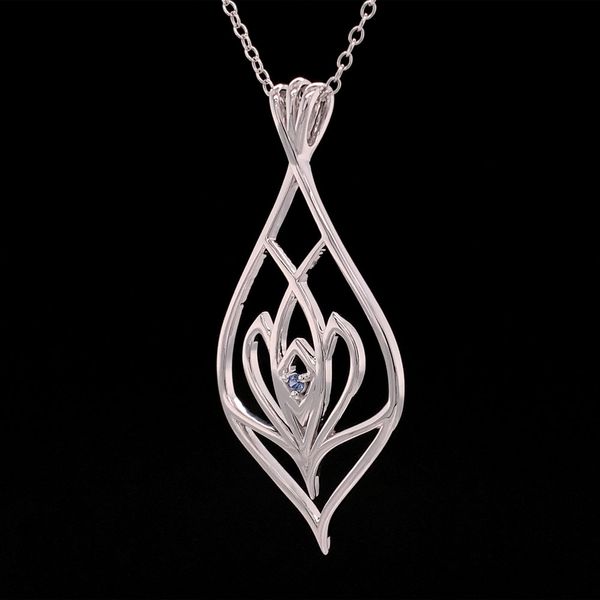 Open Tulip Yogo Pendant Image 2 Geralds Jewelry Oak Harbor, WA