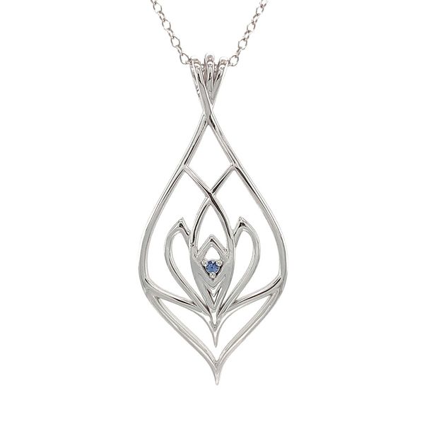 Open Tulip Yogo Pendant Image 4 Geralds Jewelry Oak Harbor, WA