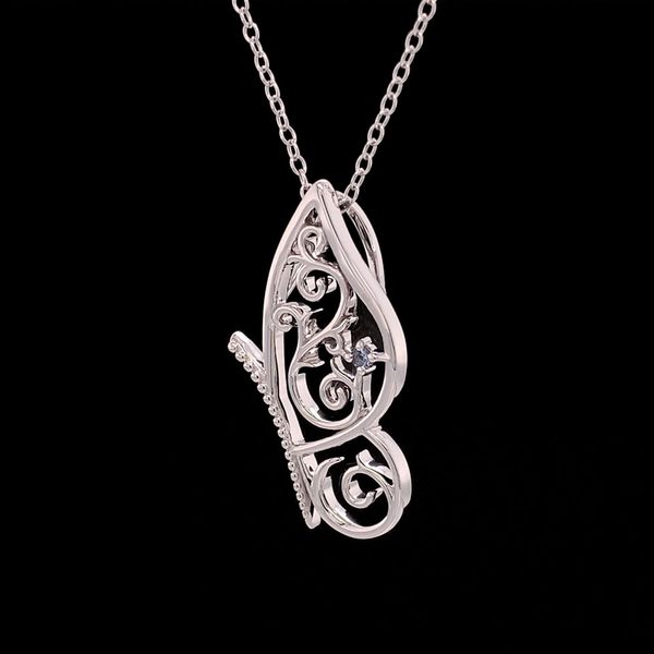 Butterfly Yogo Pendant Image 3 Geralds Jewelry Oak Harbor, WA