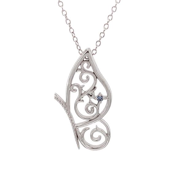 Butterfly Yogo Pendant Image 4 Geralds Jewelry Oak Harbor, WA