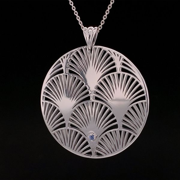 Large Art Deco Fan Pendant Geralds Jewelry Oak Harbor, WA