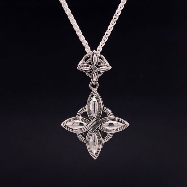 Keith Jack Celtic Double Star Celestial Pendant Geralds Jewelry Oak Harbor, WA