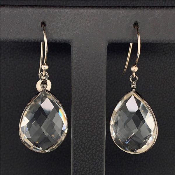 Rock Crystal Dangle Earrings Geralds Jewelry Oak Harbor, WA