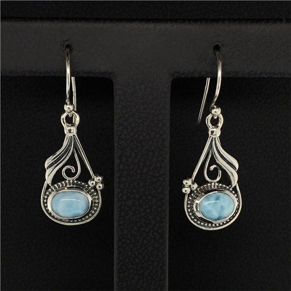 Larimar Dangle Earrings Geralds Jewelry Oak Harbor, WA
