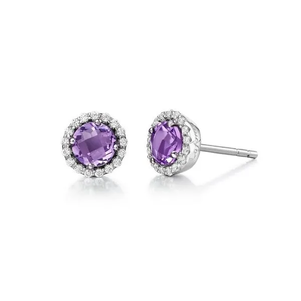 Lafonn Amethyst and Lassaire Earrings Geralds Jewelry Oak Harbor, WA