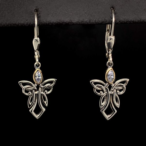 Keith Jack Celtic Guardian Angels Earrings Geralds Jewelry Oak Harbor, WA