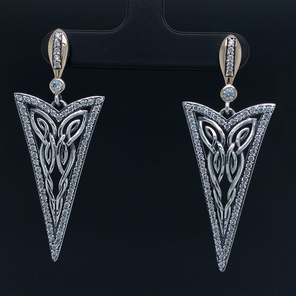 Keith Jack Celtic Butterfly Gateway Post Earrings Geralds Jewelry Oak Harbor, WA
