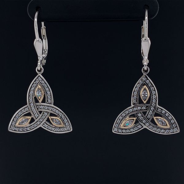 Keith Jack Celtic Trinity Earrings Geralds Jewelry Oak Harbor, WA