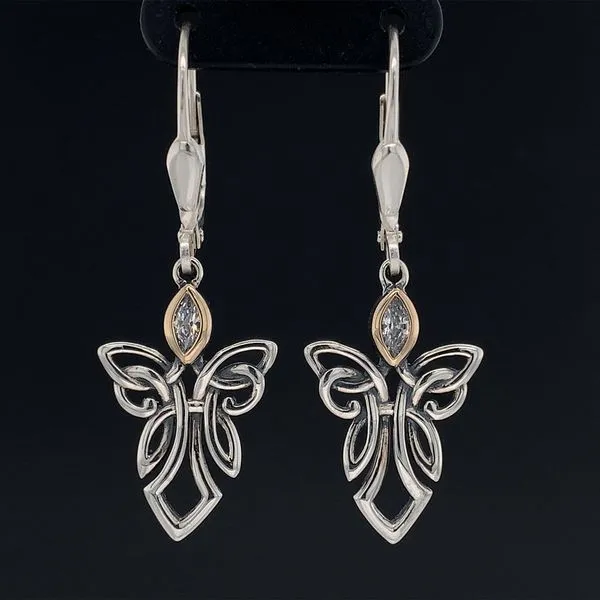 Keith Jack Celtic Guardian Angels Earrings Geralds Jewelry Oak Harbor, WA