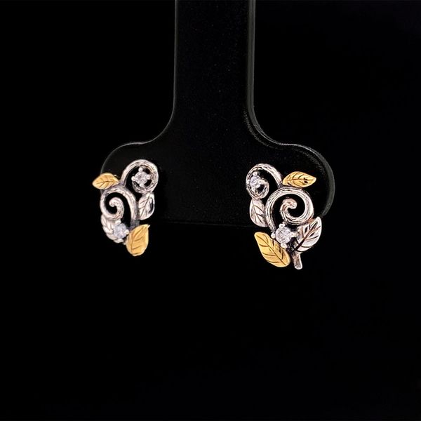 Keith Jack Celtic Tree Of Life Stud Earrings Image 2 Geralds Jewelry Oak Harbor, WA