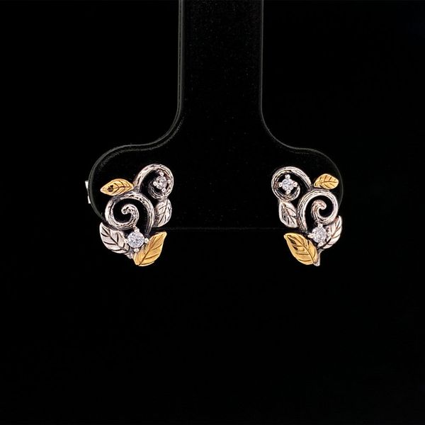 Keith Jack Celtic Tree Of Life Stud Earrings Image 3 Geralds Jewelry Oak Harbor, WA