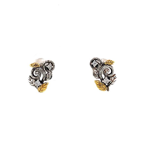 Keith Jack Celtic Tree Of Life Stud Earrings Image 4 Geralds Jewelry Oak Harbor, WA