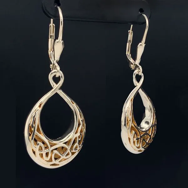 Keith Jack Celtic Window To The Soul Earrings Image 2 Geralds Jewelry Oak Harbor, WA