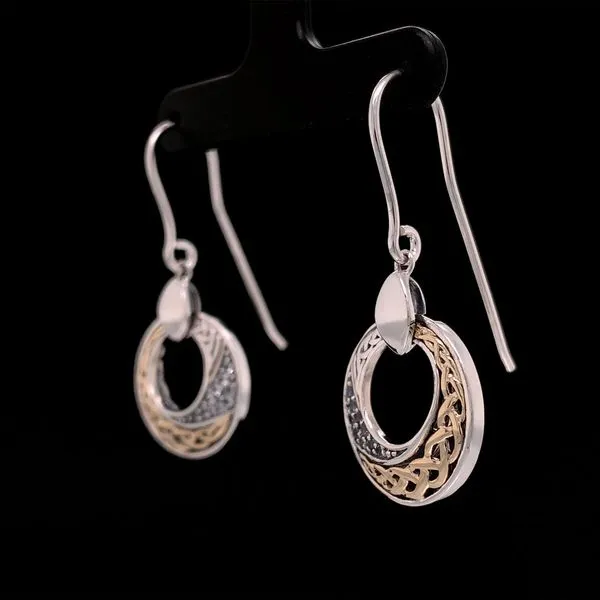 Keith Jack Celtic Comet Earrings Image 3 Geralds Jewelry Oak Harbor, WA