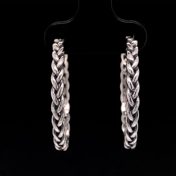 Keith Jack Celtic Eclipse Medium Hoop Earrings Geralds Jewelry Oak Harbor, WA