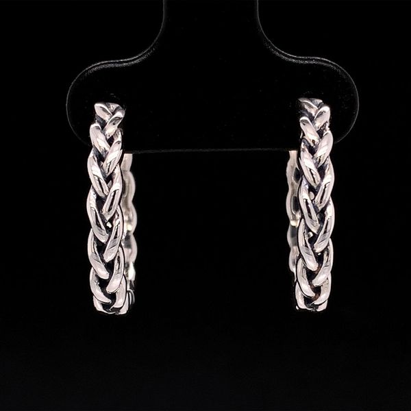 Keith Jack Celtic Eclipse Small Hoop Earrings Geralds Jewelry Oak Harbor, WA