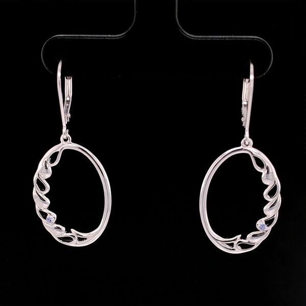 Waves Yogo Sapphire Earrings Geralds Jewelry Oak Harbor, WA