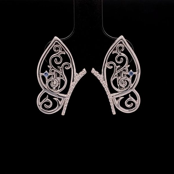 Butterfly Yogo Sapphire Earrings Geralds Jewelry Oak Harbor, WA