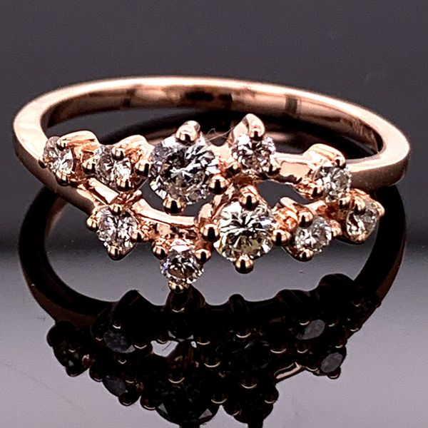 Custom Ten Stone Diamond Fashion Ring Geralds Jewelry Oak Harbor, WA