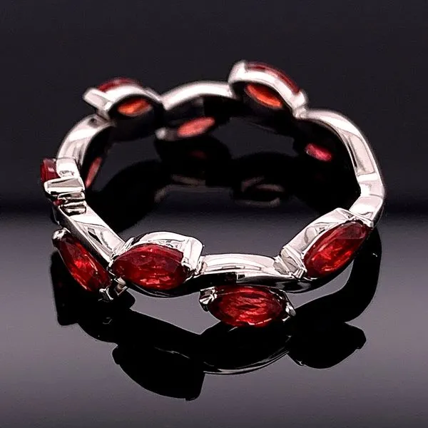 Custom Made Marquise Fire Ruby Ring Image 2 Geralds Jewelry Oak Harbor, WA