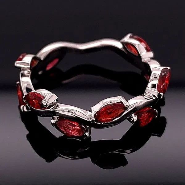 Custom Made Marquise Fire Ruby Ring Geralds Jewelry Oak Harbor, WA