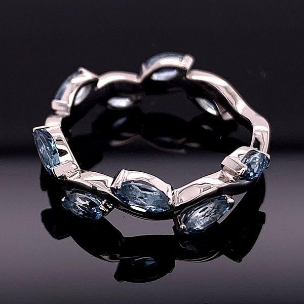 Custom Made Marquise Aquamarine Ring Image 2 Geralds Jewelry Oak Harbor, WA