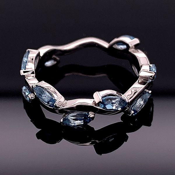 Custom Made Marquise Aquamarine Ring Geralds Jewelry Oak Harbor, WA