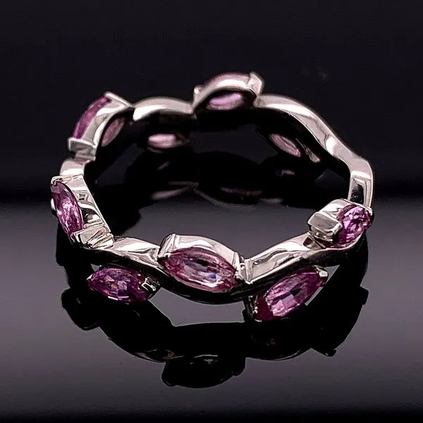 Custom Made Marquise Pink Sapphire Ring Image 2 Geralds Jewelry Oak Harbor, WA