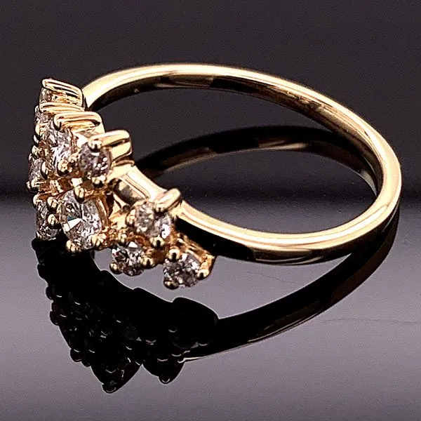 Custom Ten Stone Diamond Fashion Ring Image 2 Geralds Jewelry Oak Harbor, WA