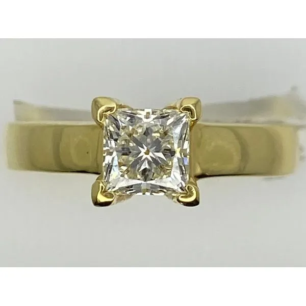 14K Yellow Gold Engagement Ring Gary J. Long Jewelers Stockton, CA