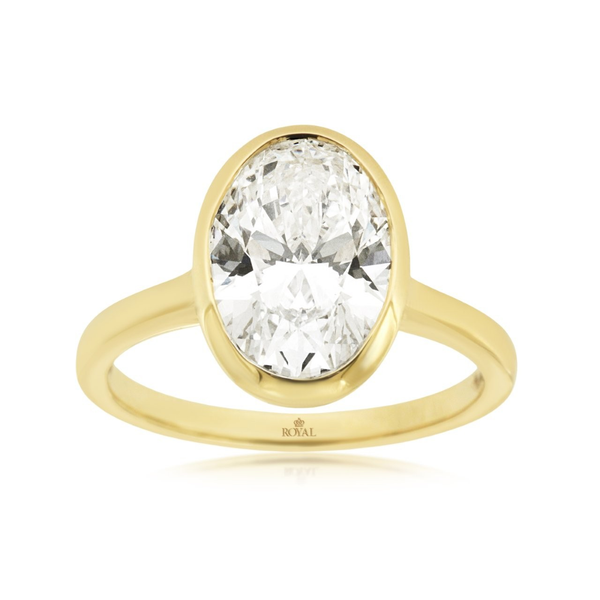 Lab Grown Engagement Ring Gary J. Long Jewelers Stockton, CA
