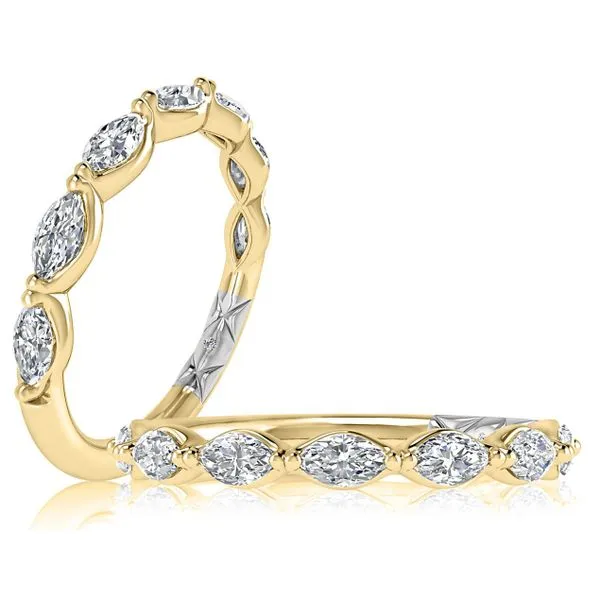 18K Yellow Gold Diamond Band Gary J. Long Jewelers Stockton, CA