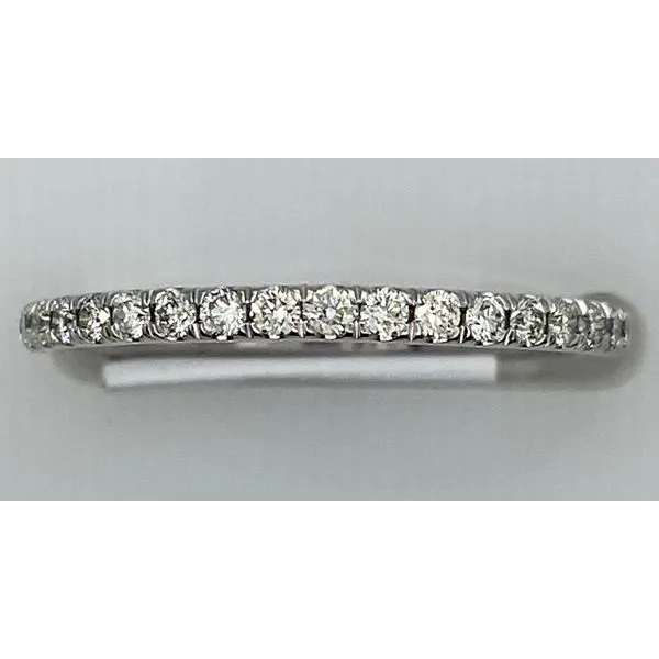 14K White Gold .27ctw Lab Grown Diamond Band Gary J. Long Jewelers Stockton, CA