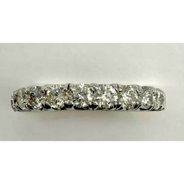 14KW SHARED PRONG DIAMOND WEDDING BAND Gary J. Long Jewelers Stockton, CA