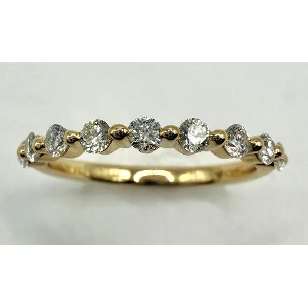 14K Yellow Gold Diamond Band Gary J. Long Jewelers Stockton, CA