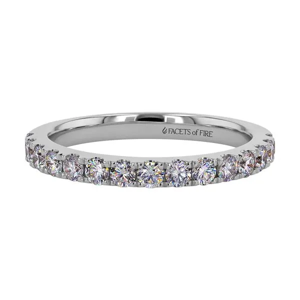 14Kt White Gold Diamond Wedding Band Gary J. Long Jewelers Stockton, CA