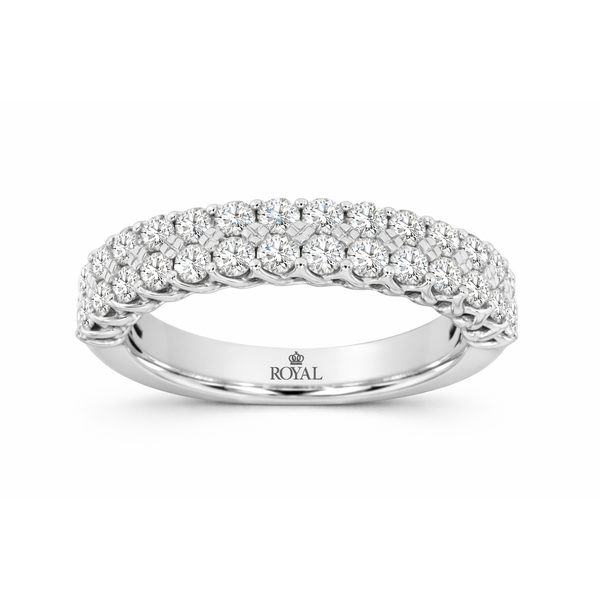 14KW ROUND DIAMOND ANNIVERSARY RING Gary J. Long Jewelers Stockton, CA