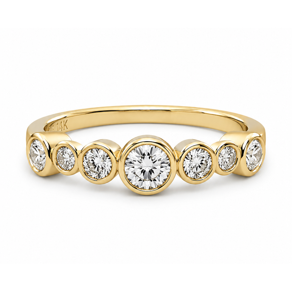Lab Grown Wedding Band Gary J. Long Jewelers Stockton, CA