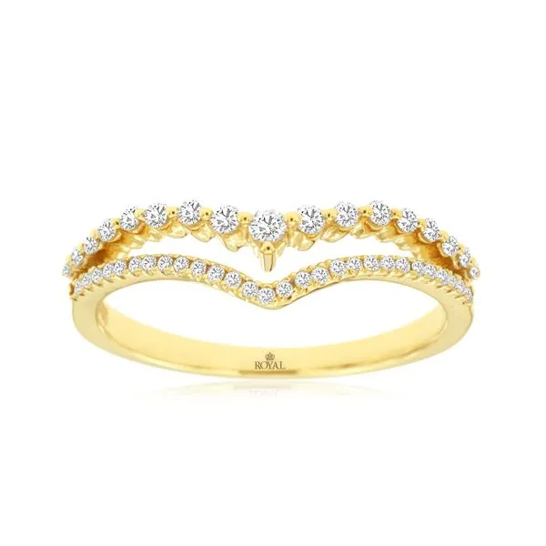 14KY DIAMOND CONTOUR RING Gary J. Long Jewelers Stockton, CA