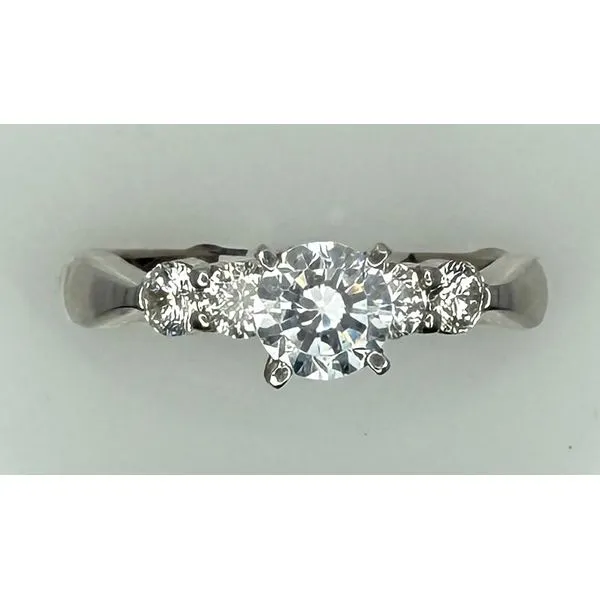 18K White Gold Ring Gary J. Long Jewelers Stockton, CA